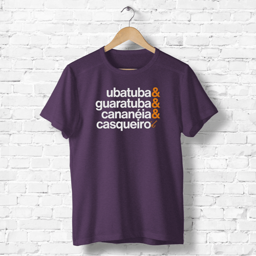 Camiseta Roxa Estonada